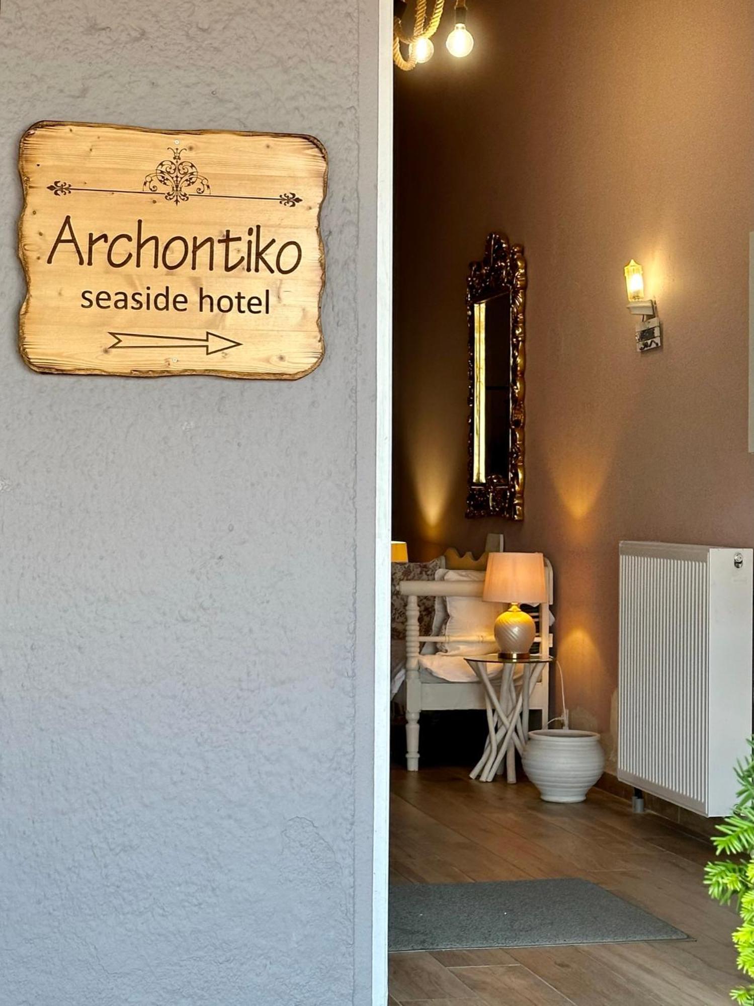 Archontiko Seaside Hotel Platanias  Exterior photo