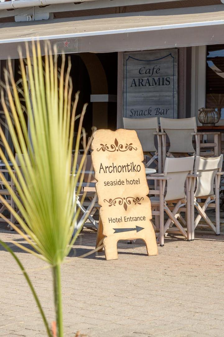Archontiko Seaside Hotel Platanias  Exterior photo